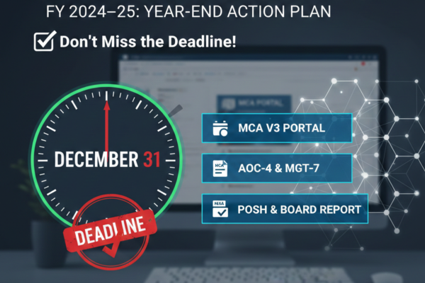 MCA Compliance Overhaul FY 2024–25 – Checkpoints